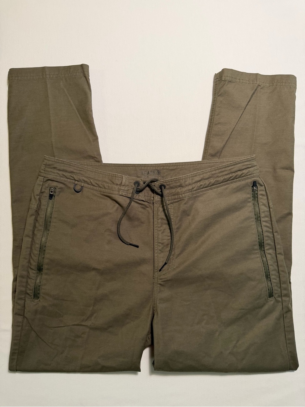 Roark Layover Pants Men 34x30 Green Army Field Tactical Drawstring